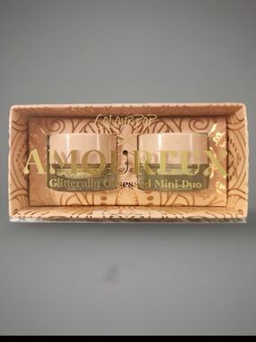 ColourPop AMOREAUX Glitterally Obsessed Mini Duo Gaze & In Your Eyes NIB